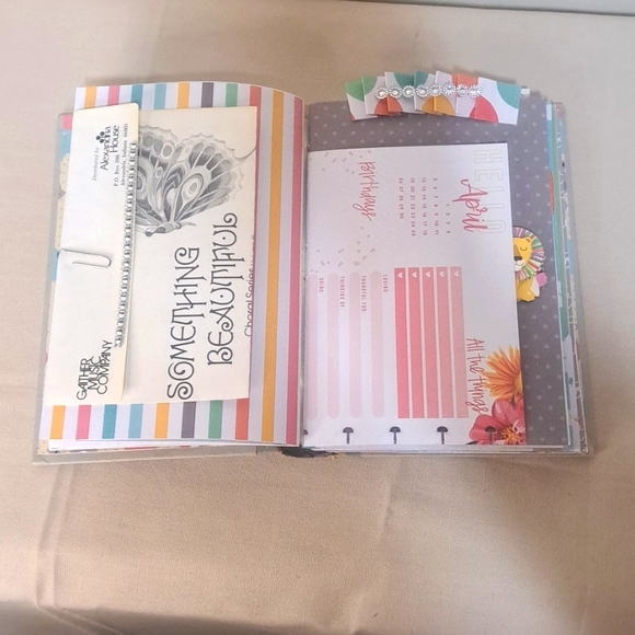 Hand Crafted Junk Journal Diary Notebook Children's Vintage Story Book Heirloom - Picture 12 of 16